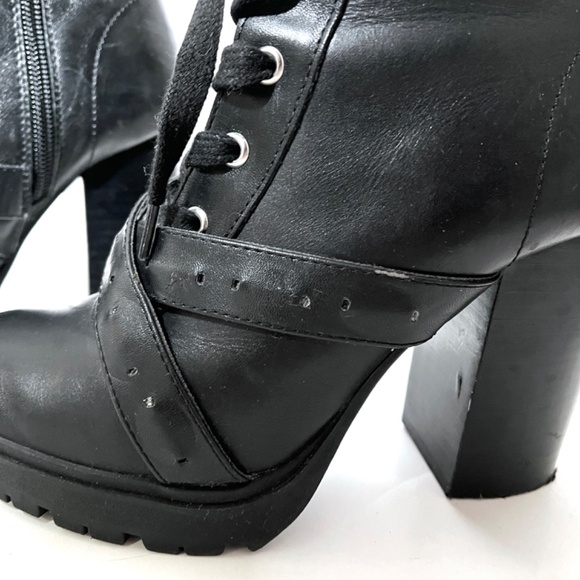 Steve Madden Latch-R Heeled Combat Boot - Picture 8 of 15